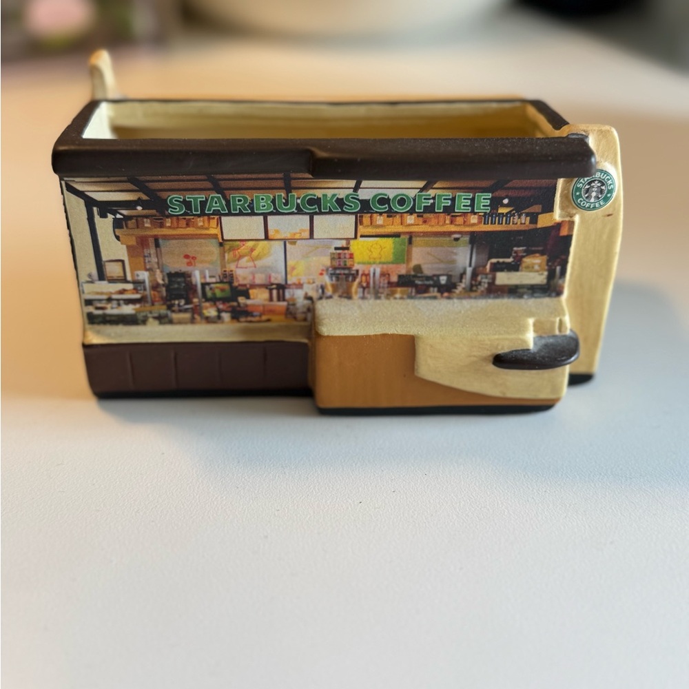 RARE Starbucks Coffee Shop Miniature holder - only given to employees